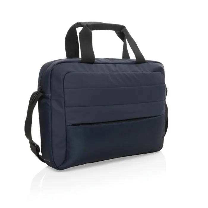 Gift Campaign Borsa porta pc da 15,6'' con tracolla in rPET con varie tasche> Borse Porta Pc