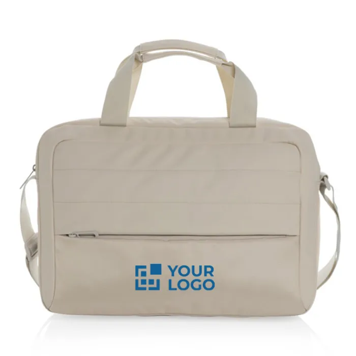Gift Campaign Borsa porta pc da 15,6'' con tracolla in rPET con varie tasche> Borse Porta Pc