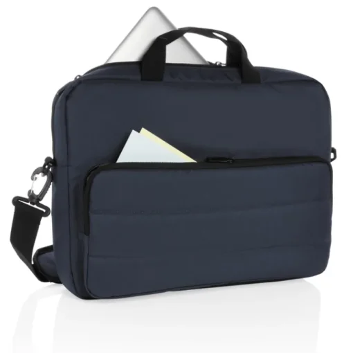 Gift Campaign Borsa porta pc personalizzata multitasche con tracolla 15,6” Pocket RPET> Borse Porta Pc