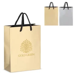 Gift Campaign Borsa regalo in carta con manici e interno nero 18x8x24 cm></noscript> Buste Di Carta