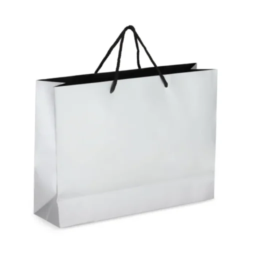 Gift Campaign Borsa regalo in carta con manici e interno nero 40x12x30 cm> Buste Di Carta