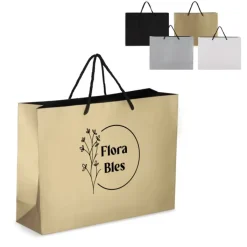 Gift Campaign Borsa regalo in carta con manici e interno nero 40x12x30 cm></noscript> Buste Di Carta