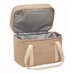 Gift Campaign Borsa termica con logo doppio scomparto tracolla cotone Canvas Duo><noscript><img width=