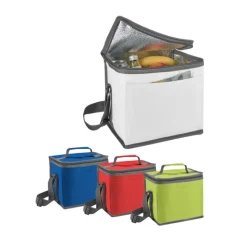 Gift Campaign Borsa termica con logo tasca frontale manico tracolla regolabile Cube></noscript> Borse Termiche