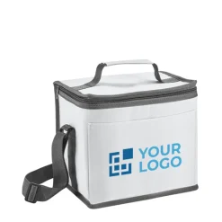Gift Campaign Borsa termica con logo tasca frontale manico tracolla regolabile Cube></noscript> Borse Termiche