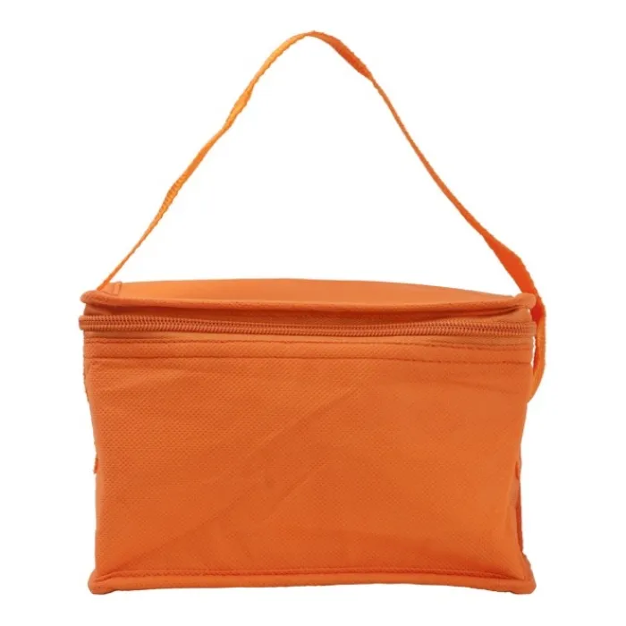 Gift Campaign Borsa termica da 80g/m2 con manico coordinato 6 lattine in TNT> Borse Termiche