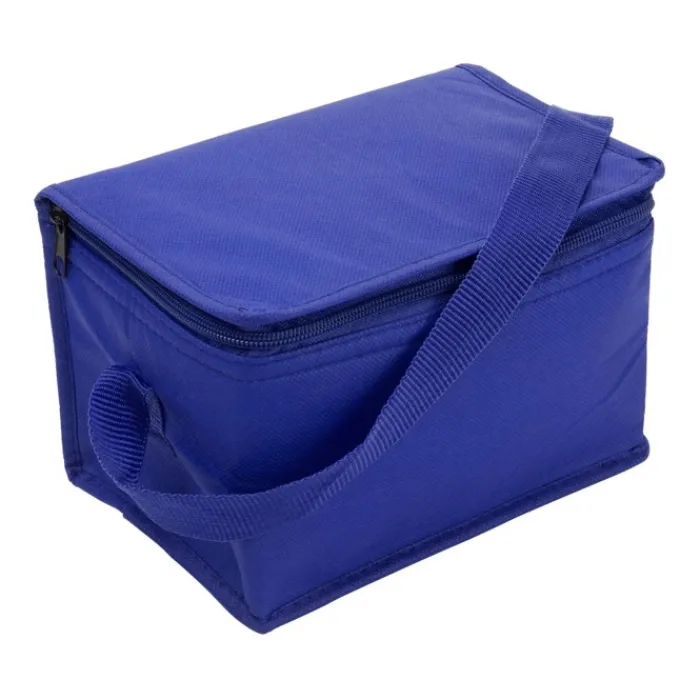 Gift Campaign Borsa termica da 80g/m2 con manico coordinato 6 lattine in TNT> Borse Termiche