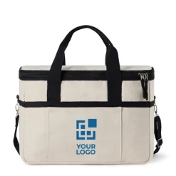 Gift Campaign Borsa termica grande in tela riciclata da 500 g/m2 con tracolla></noscript> Borse Termiche