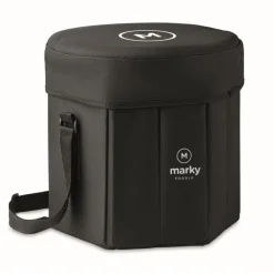 Gift Campaign Borsa termica in alluminio con logo si trasforma in sgabello o tavolino></noscript> Borse Termiche