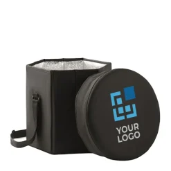 Gift Campaign Borsa termica in alluminio con logo si trasforma in sgabello o tavolino></noscript> Borse Termiche