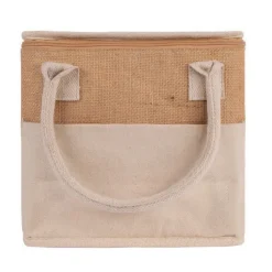 Gift Campaign Borsa termica in juta con manici in cotone rinforzato></noscript> Borse Termiche