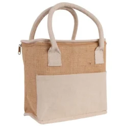 Gift Campaign Borsa termica in juta con manici in cotone rinforzato></noscript> Borse Termiche