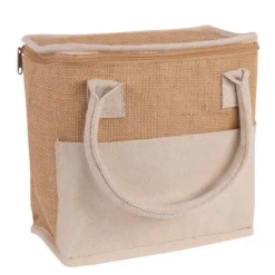 Gift Campaign Borsa termica in juta con manici in cotone rinforzato></noscript> Borse Termiche