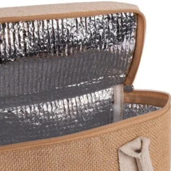 Gift Campaign Borsa termica in juta con manici in cotone rinforzato></noscript> Borse Termiche