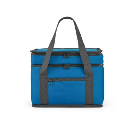 Gift Campaign Borsa termica in rPET con 2 scomparti e cerniere a iniezione termica 10l> Borse Termiche