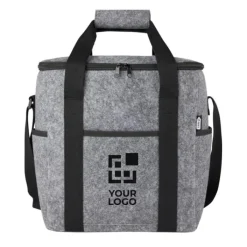 Gift Campaign Borsa termica 21l in feltro riciclato certificato con 3 tasche esterne><noscript><img width=