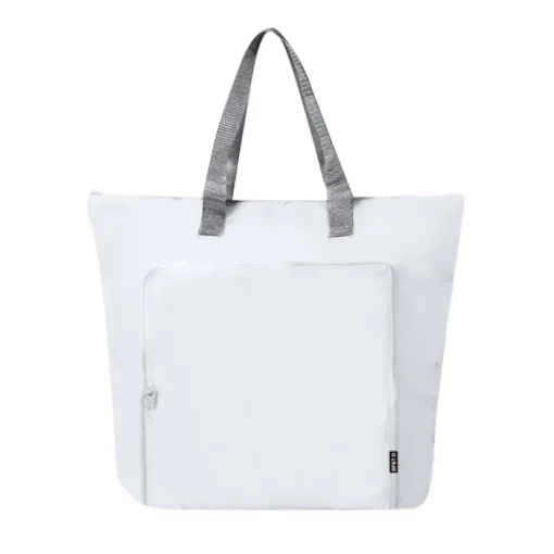 Gift Campaign Borsa termica pieghevole in RPET con cerniera e manici medi 4kg> Borse Termiche