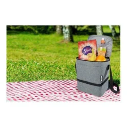 Gift Campaign Borsa termica riciclata multiscomparto tracolla regolabile Go Out></noscript> Borse Termiche