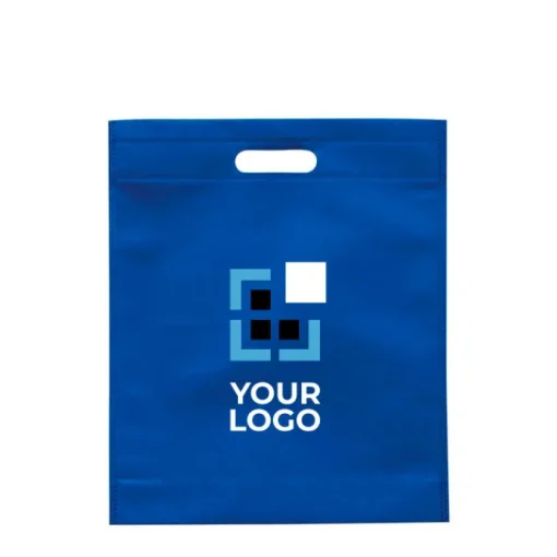 Gift Campaign Borsa termosaldata con soffietto in tessuto non tessuto da 80g/m2> Shopper Tnt