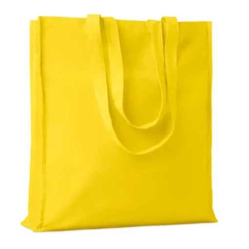 Gift Campaign Borse cotone aziendali manici lunghi e soffietto 140 g/m2 Eco Max Colour> Tote Bag Personalizzate|Shopper In Cotone Personalizzate