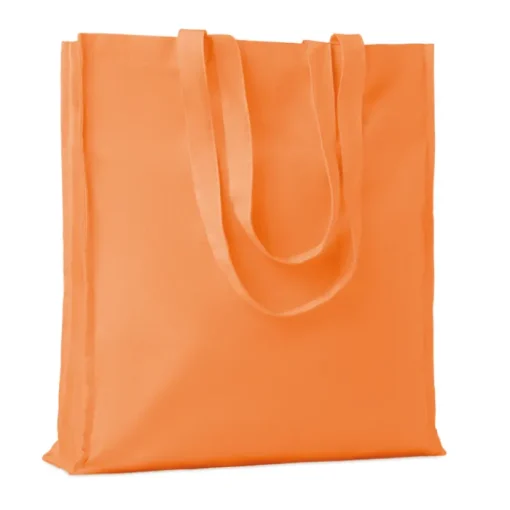 Gift Campaign Borse cotone aziendali manici lunghi e soffietto 140 g/m2 Eco Max Colour> Tote Bag Personalizzate|Shopper In Cotone Personalizzate