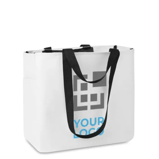Gift Campaign Borse della spesa personalizzate con tasca laterale e interna 600D Konyu> Borse Per La Spesa|Borse Di Tela Personalizzate