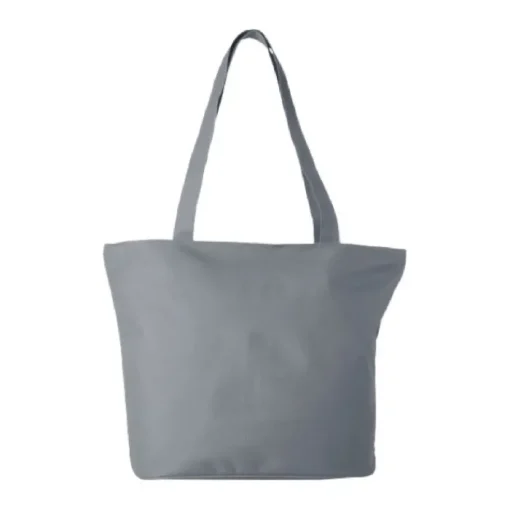 Gift Campaign Borse di poliestere 600D con cerniera e tasca interna Zipper Infinity> Borse Di Tela Personalizzate