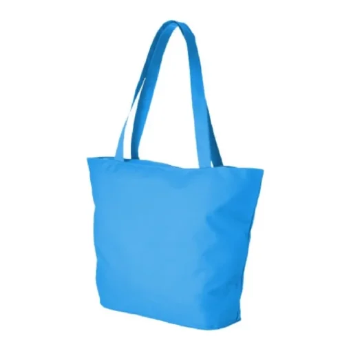 Gift Campaign Borse di poliestere 600D con cerniera e tasca interna Zipper Infinity> Borse Di Tela Personalizzate