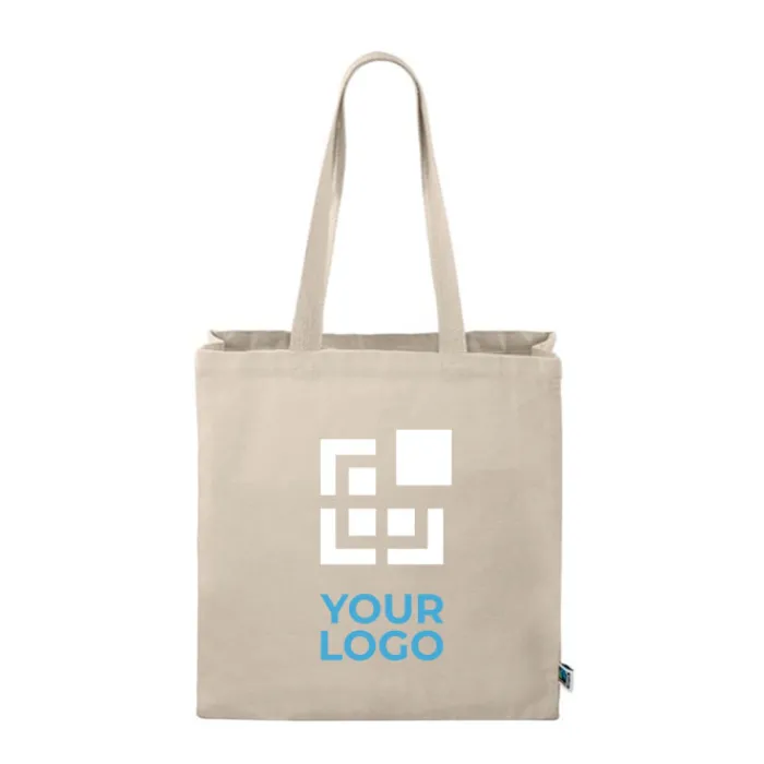 Gift Campaign Borse in cotone equo e solidale manici lunghi 280 g/m2 Phelt FairTrade> Gadget Ecologici|Shopper In Cotone Personalizzate