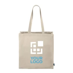 Gift Campaign Borse in cotone equo e solidale manici lunghi 280 g/m2 Phelt FairTrade> Gadget Ecologici|Shopper In Cotone Personalizzate