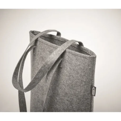 Gift Campaign Borse personalizzate in feltro con manici lunghi e soffietto RPET> Tote Bag Personalizzate|Borse Di Tela Personalizzate