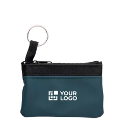 Gift Campaign Borsellini personalizzati in nylon con zip nera e portachiavi></noscript> Portafogli