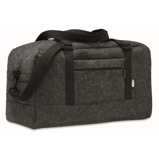 Gift Campaign Borsone con logo in feltro RPET dall'aspetto elegante Light RPET> Gadget Palestra|Borse Da Palestra