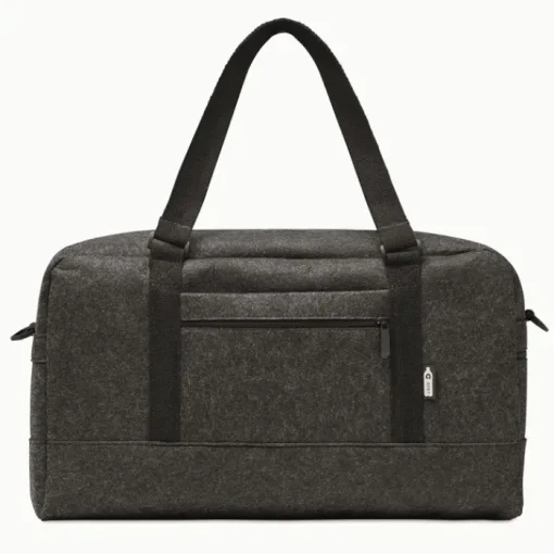 Gift Campaign Borsone con logo in feltro RPET dall'aspetto elegante Light RPET> Gadget Palestra|Borse Da Palestra