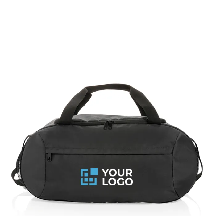 Gift Campaign Borsone da palestra personalizzato con tasca frontale con zip Impact> Gadget Palestra|Borse Da Palestra