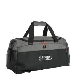 Gift Campaign Borsone da viaggio bicolore in poliestere con scomparto per scarpe><noscript><img width=