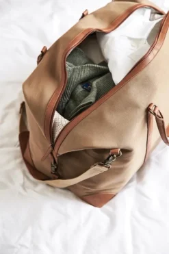Gift Campaign Borsone da viaggio con logo riciclato RCS manici e tracolla EcoStylish></noscript> Gadget Ecologici|Borse Da Viaggio