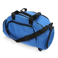 Gift Campaign Borsone da viaggio in rPET con vari scomparti che diventa uno zaino></noscript> Borse Da Viaggio