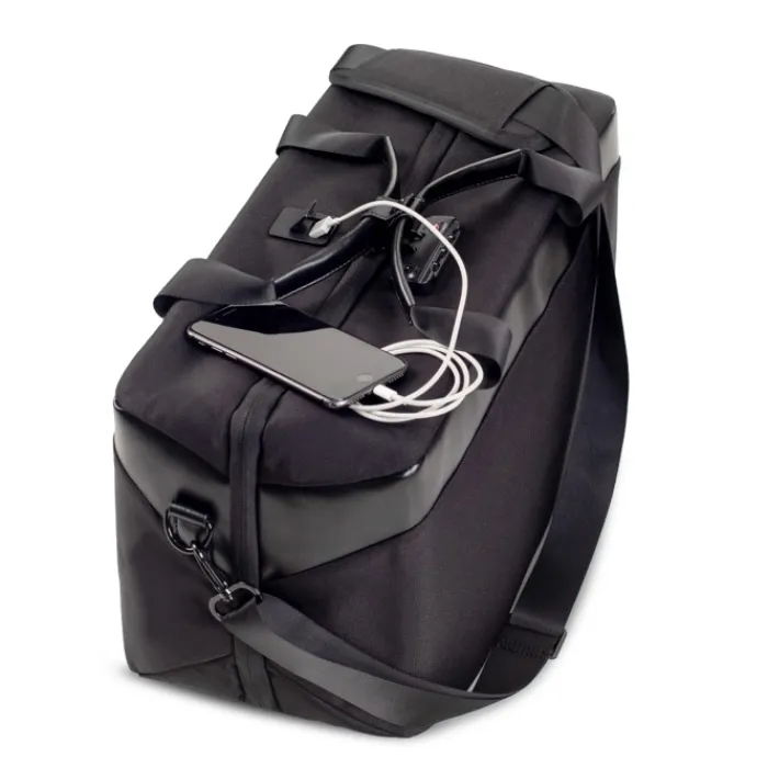 Gift Campaign Borsone da viaggio in rPET con doppio scomparto per vestiti 23L> Borse Da Viaggio