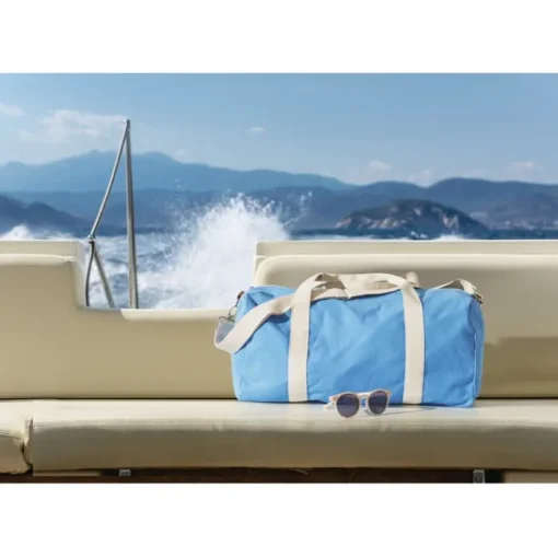 Gift Campaign Borsone tessuto riciclato 320g/m² con tracolla regolabile removibile> Borse Da Viaggio