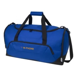 Gift Campaign Borsone viaggio con logo riciclato ampio scomparto e tracolla Sport><noscript><img width=