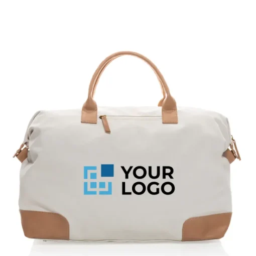 Gift Campaign Borsone viaggio promozionale riciclato piedi appoggio Getaway Recycled> Borse Da Viaggio