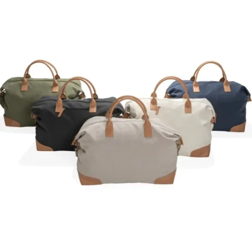 Gift Campaign Borsone viaggio promozionale riciclato piedi appoggio Getaway Recycled> Borse Da Viaggio