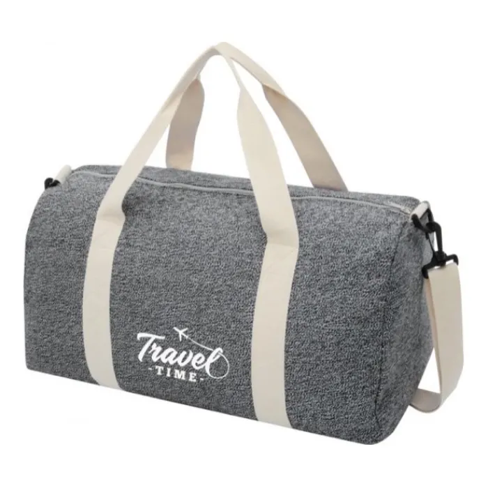 Gift Campaign Borsone viaggio pubblicitario riciclato tracolla regolabile Casual> Borse Da Viaggio