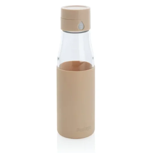 Gift Campaign Bottiglia con monitoraggio dell'idratazione 600ml Crystal Ukiyo> Borracce In Vetro