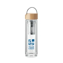 Gift Campaign Bottiglia di vetro promozionale con infusore da 400ml Tea Catch></noscript> Borracce Termiche|Borracce In Vetro