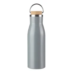 Gift Campaign Bottiglia in acciaio inox riciclato con tappo in bambù 500ml><noscript><img width=