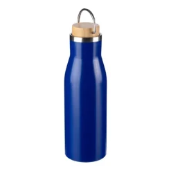 Gift Campaign Bottiglia in acciaio inox riciclato con tappo in bambù 500ml><noscript><img width=