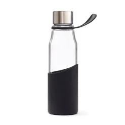 Gift Campaign Bottiglia in vetro borosilicato con custodia 550ml Crystal Sporty Strap> Borracce In Vetro