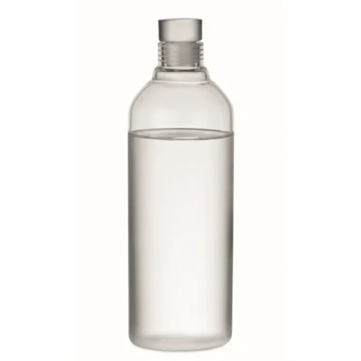 Gift Campaign Bottiglia in vetro borosilicato con logo antigoccia 1L Glass Fridge> Borracce In Vetro